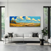 Painting by Numbers Panoramic Wheat Fields